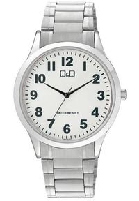 Zegarek Q&Q C08A-007P męski klasyczny biała tarcza cyfry .. Kolor: biały. Styl: klasyczny #1