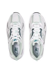 New Balance Sneakersy MR530RB Biały. Kolor: biały. Materiał: skóra #3
