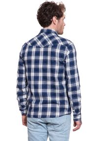 Wrangler - WRANGLER LS WESTERN SHIRT BLUE DEPTHS W5A0SNXJY. Kolor: biały #7