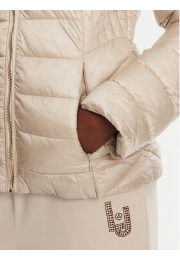 Liu Jo Sport Kurtka przejściowa TA5055 TS073 Beżowy Regular Fit. Kolor: beżowy. Materiał: syntetyk. Styl: sportowy