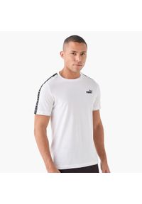Puma Koszulka Ess Tape 68467402. Kolor: biały