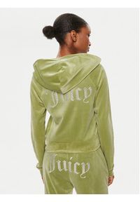 Juicy Couture Bluza Madison JCWA122001 Zielony Slim Fit. Kolor: zielony. Materiał: syntetyk