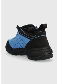 Zamberlan buty Circe GTX Short damskie kolor niebieski ocieplone. Zapięcie: sznurówki. Kolor: niebieski. Materiał: futro, zamsz, guma, mikrofibra. Szerokość cholewki: normalna. Styl: klasyczny #2