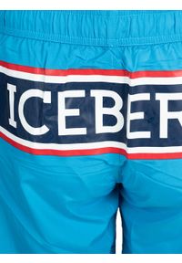 Iceberg Kąpielówki | ICE1MBM02 | Bicolor | Mężczyzna | Niebieski. Kolor: niebieski. Materiał: poliester. Wzór: nadruk, aplikacja #3