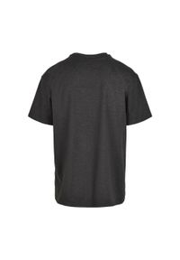 BUILD YOUR BRAND - Męska Koszulka Heather Heavyweight Oversized T-shirt. Kolor: wielokolorowy, szary, brązowy