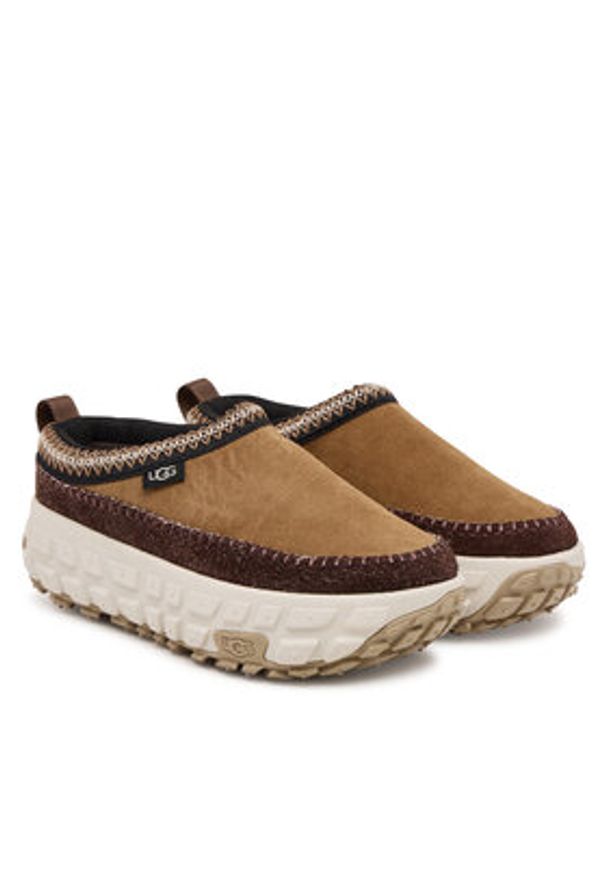 Ugg Klapki W Venture Daze 1155650 Brązowy. Kolor: brązowy. Materiał: skóra