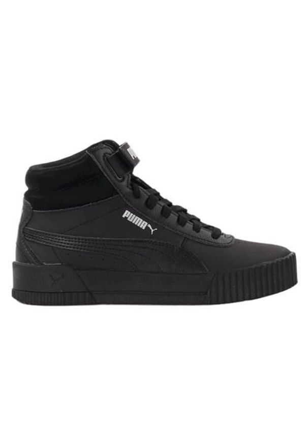 Buty na co dzień Damskie Puma Carina Mid. Okazja: na co dzień. Kolor: czarny. Materiał: materiał, syntetyk