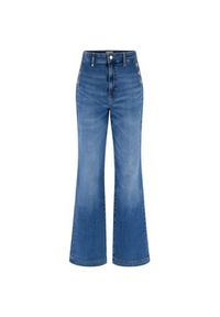 Guess Jeansy 174909 Niebieski Flared Fit. Kolor: niebieski