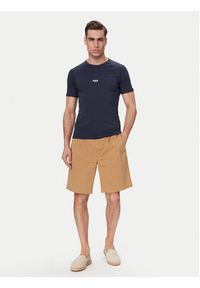 BOSS T-Shirt 50517970 Niebieski Slim Fit. Kolor: niebieski. Materiał: bawełna #5