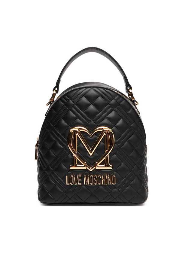 Love Moschino - Plecak LOVE MOSCHINO. Kolor: czarny