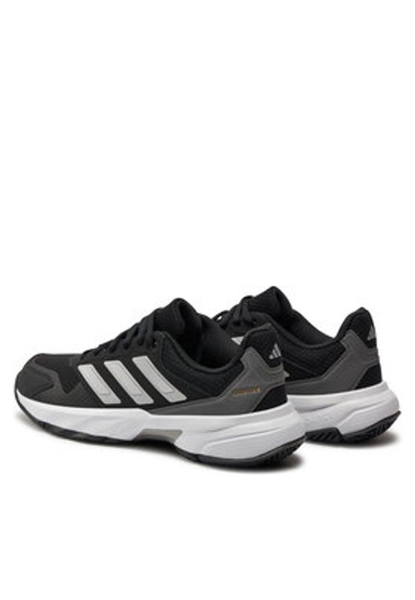 Adidas - adidas Buty do tenisa CourtJam Control 3 Tennis ID2458 Czarny. Kolor: czarny. Materiał: materiał. Sport: tenis