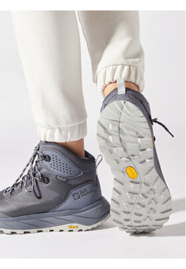 Jack Wolfskin Trekkingi Terraventure Texapore Mid W 4049991 Szary. Kolor: szary. Materiał: materiał