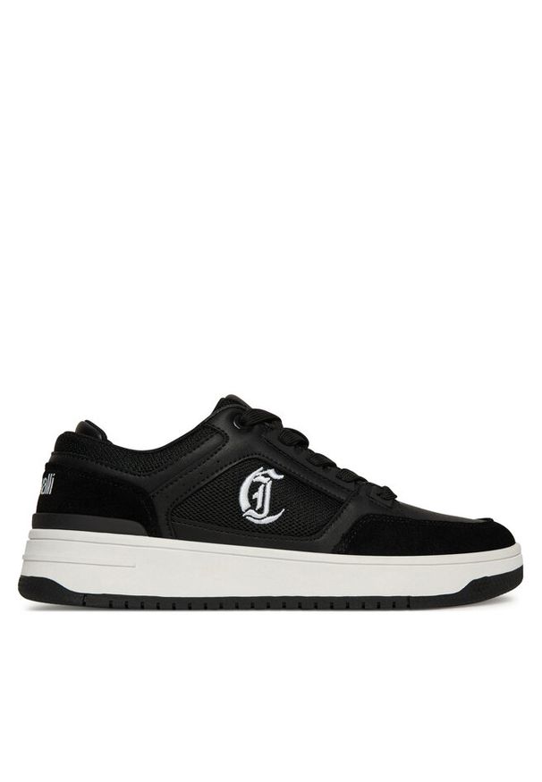 Sneakersy Just Cavalli. Kolor: czarny