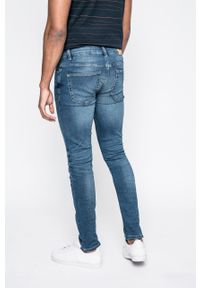 Only & Sons - Jeansy. Kolor: niebieski. Wzór: aplikacja #4