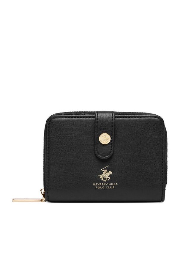 Beverly Hills Polo Club Portfel CEO-BHPC-W1-004-SS26 Czarny. Kolor: czarny. Materiał: materiał