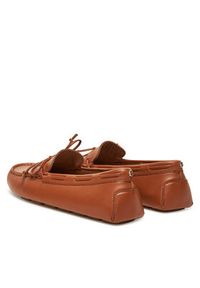 BOSS Mokasyny Roxanne 50548639 Brązowy. Kolor: brązowy. Materiał: skóra