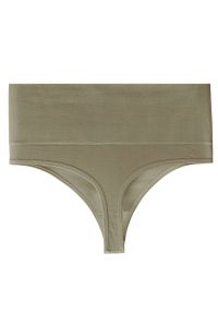 Intica - Stringi modelujące z wysokim stanem elastyczne na co dzień Maiu. Stan: podwyższony. Kolor: brązowy. Materiał: tkanina, materiał