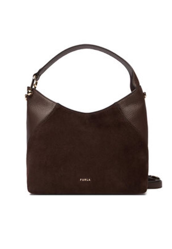 Furla Torebka Lara S WB01958 BX1895 BG 4286S Brązowy. Kolor: brązowy. Materiał: skórzane