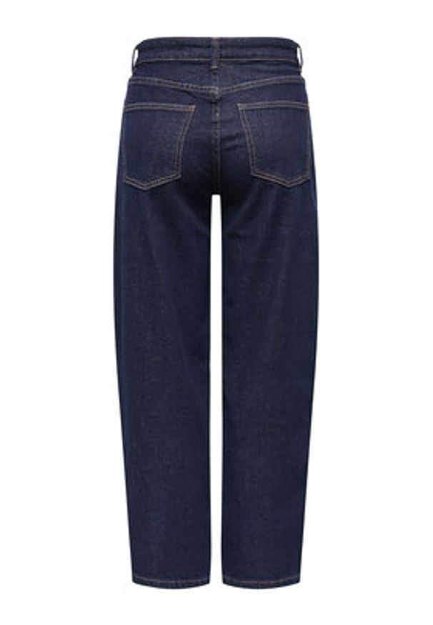 only - ONLY Jeansy Emily 15356761 Granatowy Mom Fit. Kolor: niebieski
