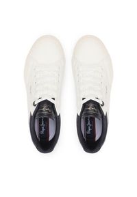 Pepe Jeans Sneakersy PMS31006 Granatowy. Kolor: biały. Materiał: materiał