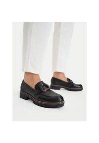 Loafersy Tamaris. Kolor: czarny #1