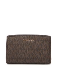 MICHAEL Michael Kors Duży Portfel Damski Bryant 32S5GYTZ2B Brązowy. Kolor: brązowy. Materiał: skóra