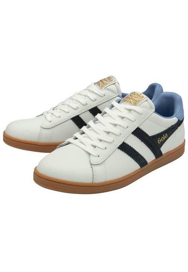 Buty do chodzenia męskie Gola Equipe Ii Leder 2024. Zapięcie: sznurówki. Kolor: niebieski, wielokolorowy. Materiał: materiał, skóra. Szerokość cholewki: normalna. Sport: turystyka piesza
