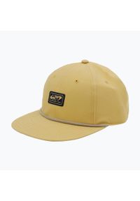 Czapka z daszkiem męska Quiksilver Taxer. Kolor: żółty