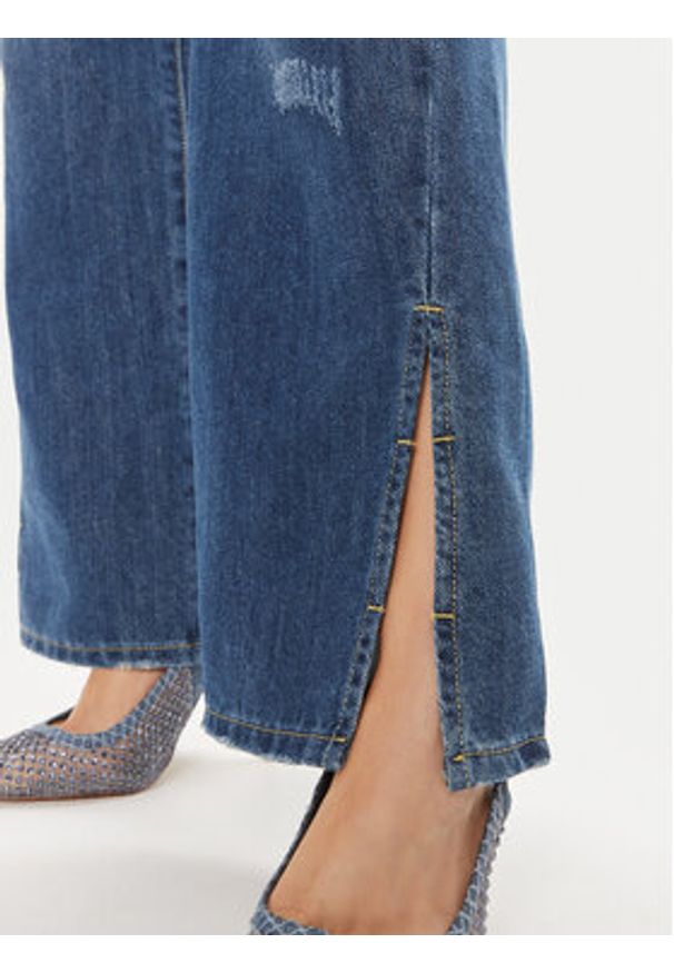 One Teaspoon Jeansy Billie 26277 Niebieski Straight Leg. Kolor: niebieski