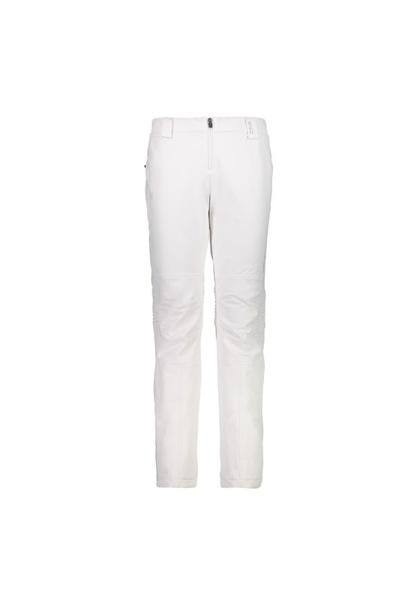 Spodnie narciarskie damskie CMP 3W05376. Kolor: biały. Sezon: zima. Sport: narciarstwo