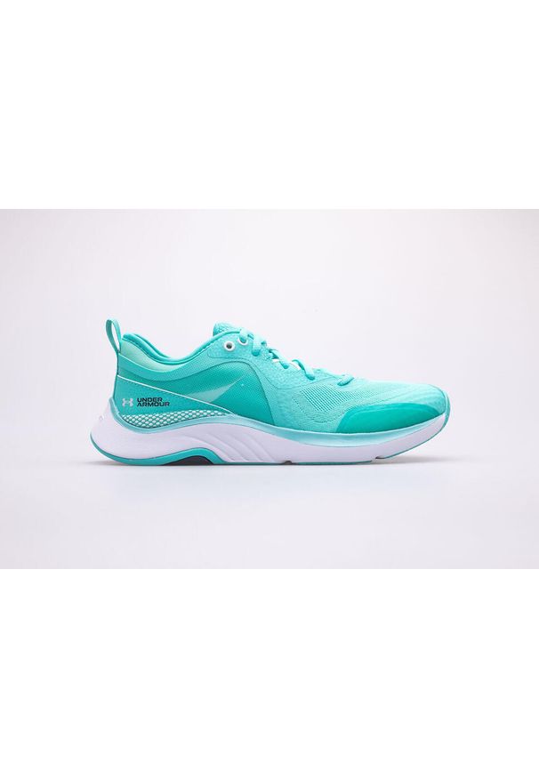Under Armour - Buty do biegania damskie UNDER ARMOUR HOVR Omnia. Kolor: zielony. Sport: bieganie