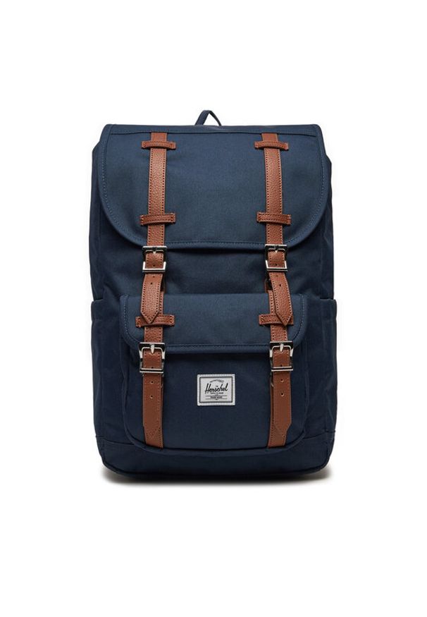 Herschel Plecak Little America™ Mid Backpack 11391-00007 Granatowy. Kolor: niebieski. Materiał: materiał