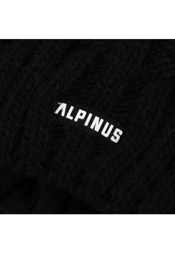 Czapka trekkingowa zimowa Alpinus Kemi. Kolor: czarny. Sezon: zima. Styl: sportowy