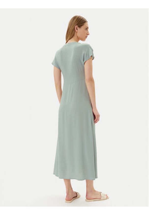 only - ONLY Sukienka letnia Nova Mollie 15317841 Zielony Regular Fit. Kolor: zielony. Materiał: wiskoza. Sezon: lato