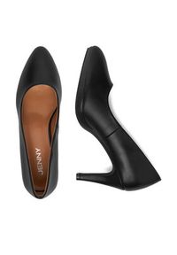 Jenny - JENNY Czółenka CEO-WSS21575-01 Czarny. Kolor: czarny. Materiał: materiał #2