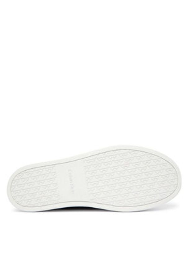 Calvin Klein Sneakersy Hybrid Clean Cup Mid Boot Lth HM0HM02010 Bordowy. Kolor: czerwony. Materiał: skóra