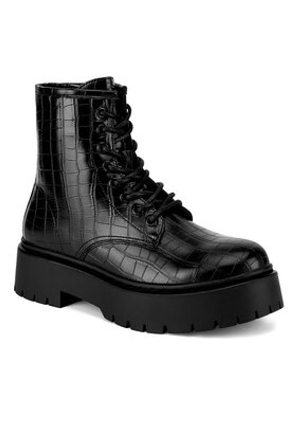 DeeZee Trapery HY13123-5 Czarny. Kolor: czarny. Materiał: materiał