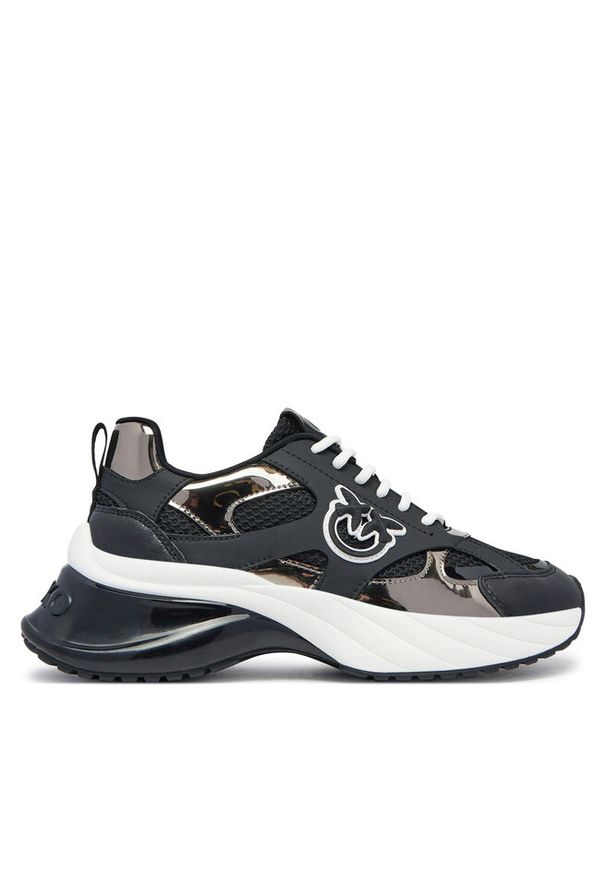 Pinko - Sneakersy PINKO. Kolor: czarny