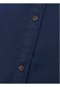 Jack & Jones - Jack&Jones Koszula Joshua 12258429 Granatowy Slim Fit. Kolor: niebieski. Materiał: syntetyk, bawełna #4