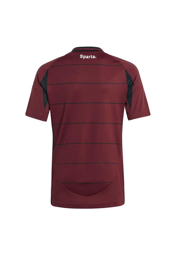 Adidas - Koszulka piłkarska dla dzieci ADIDAS Sparta Prague 25/26 Domowa. Wzór: paski. Sport: piłka nożna