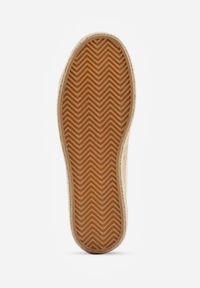 Renee - Różowe Trampki Ozdobione Plecionką Filatera. Okazja: na co dzień. Kolor: różowy. Materiał: jeans, materiał. Wzór: aplikacja. Obcas: na platformie. Styl: casual, elegancki #4