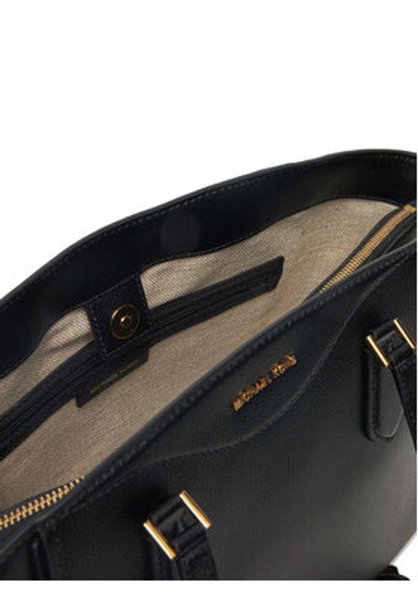 MICHAEL Michael Kors Torebka Taryn 30F4GTBT7L Czarny. Kolor: czarny. Materiał: skórzane