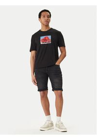 Hugo - HUGO Szorty jeansowe 50561639 Szary Tapered Fit. Kolor: szary. Materiał: bawełna #2