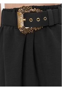 Versace Jeans Couture Spódnica trapezowa 75HAE325 Czarny Regular Fit. Kolor: czarny. Materiał: bawełna