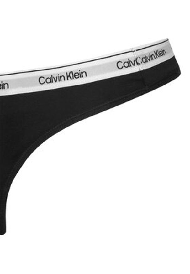Calvin Klein Underwear Komplet stringów LV00QD5221 Czarny. Kolor: czarny. Materiał: bawełna