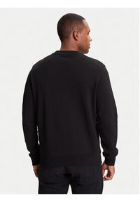 Karl Lagerfeld - KARL LAGERFELD Bluza 705091 553917 Czarny Regular Fit. Typ kołnierza: dekolt w karo. Kolor: czarny. Materiał: bawełna #4