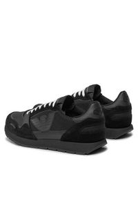 Emporio Armani Sneakersy X4X537 XN730 00002 Czarny. Kolor: czarny. Materiał: materiał #3