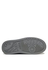 Iceberg Sneakersy IU1724 Granatowy. Kolor: niebieski. Materiał: zamsz, skóra #4