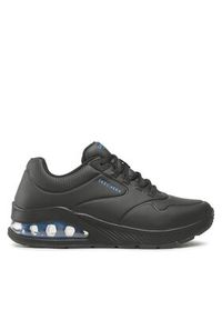 skechers - Skechers Sneakersy Skechers Uno 2 Czarny. Kolor: czarny. Materiał: skóra