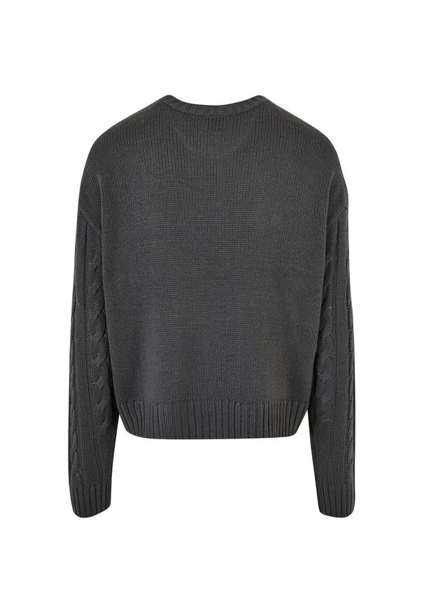 Urban Classics - Męska Bluza Boxy. Kolor: szary